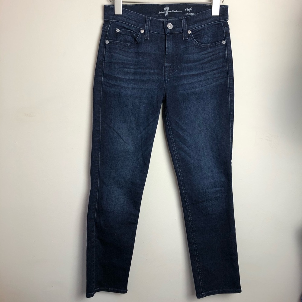7 For All Mankind Size 25 Crop Roxanne Jeans